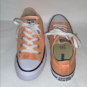 Orange Converse